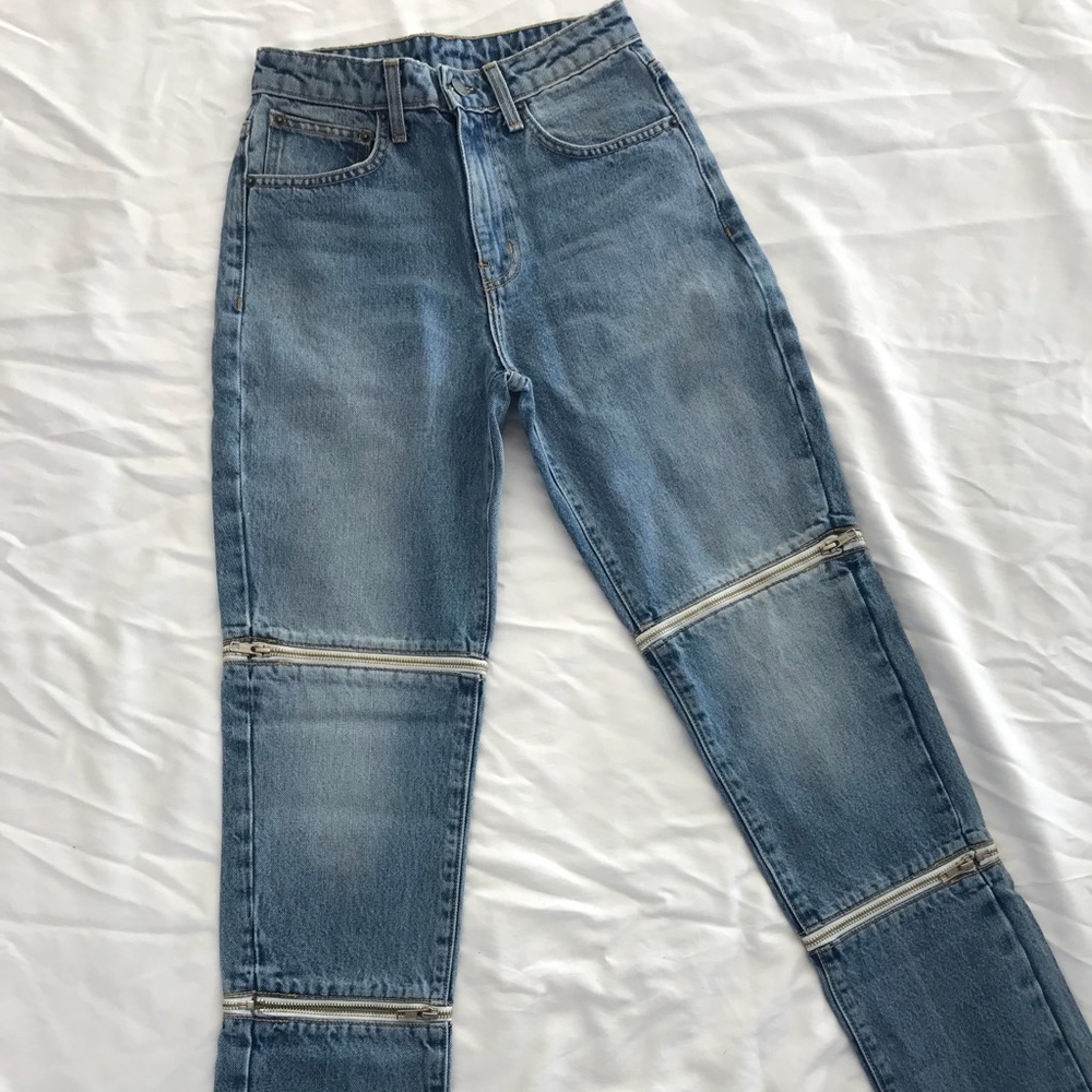 Carmar zipper jeans